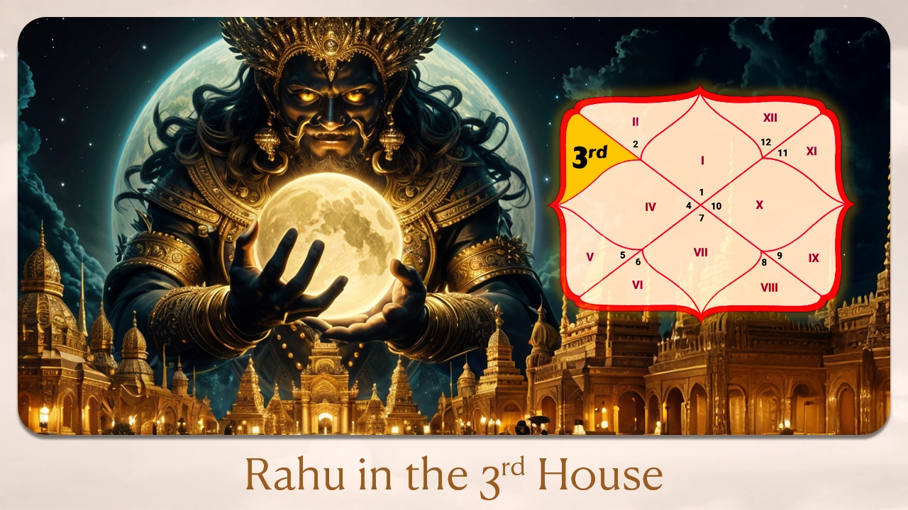 Rahu in the 3rd House Meaning and Effects